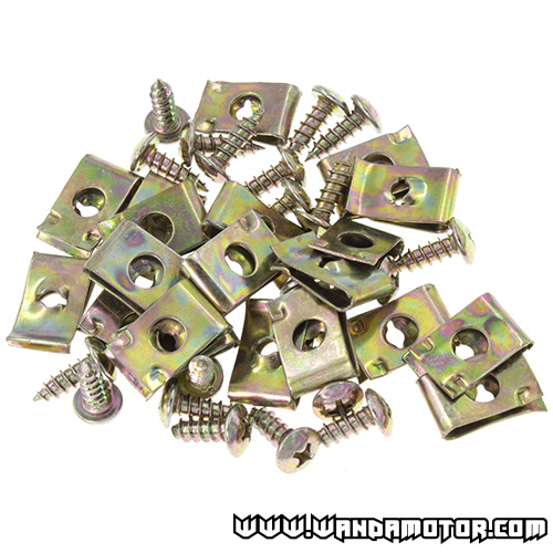 Fairing screw kit M4x10mm 20pcs